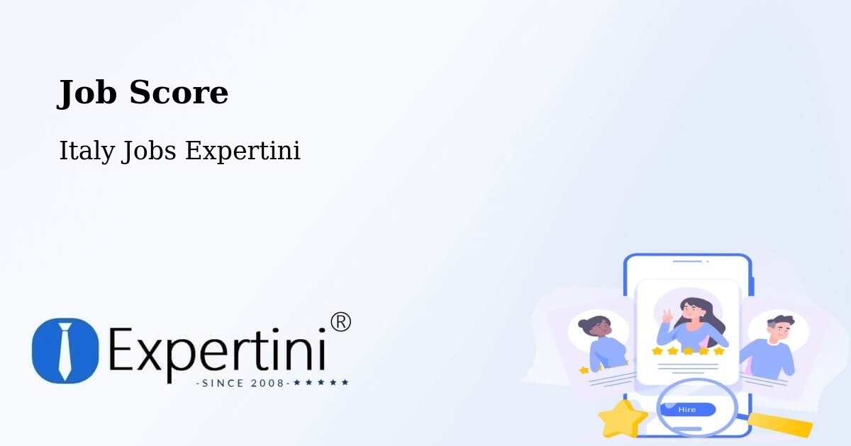 Job Score & Job Description Score Tool – Sequals - Italy Jobs Expertini