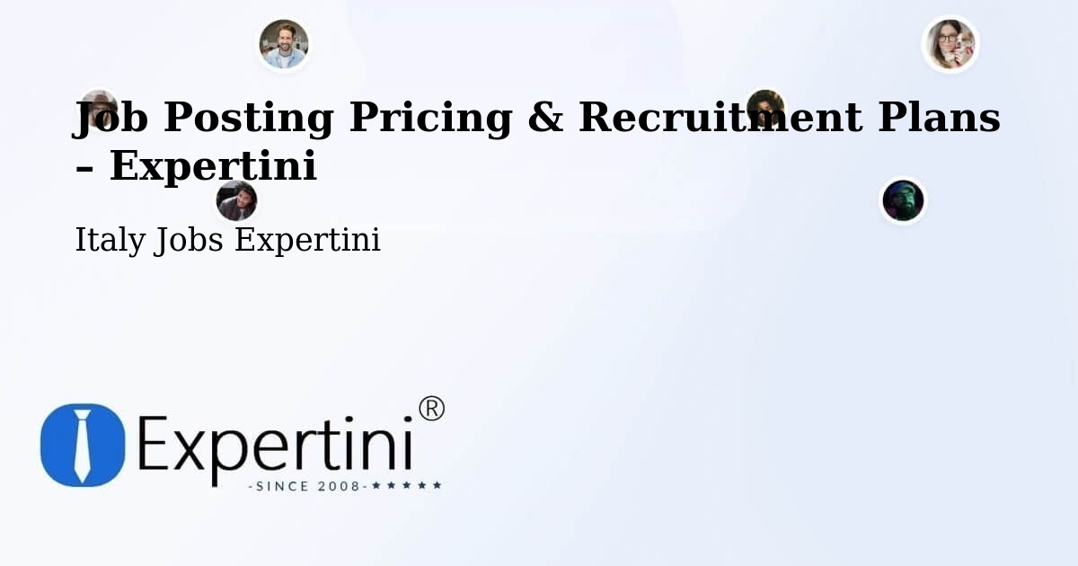 Job Posting Pricing & Recruitment Plans – Sequals - Sequals, Italy Jobs Expertini